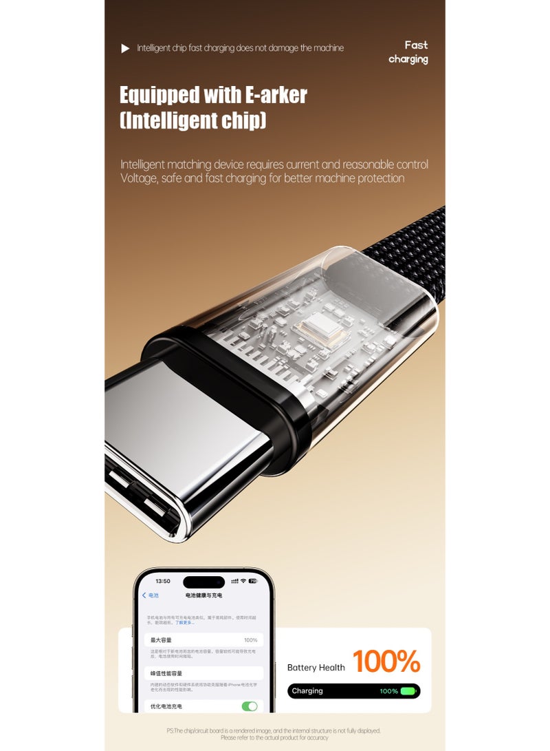 SUFADA 240W fast charging foldable mobile phone bracket data line fast charging line - Image 4
